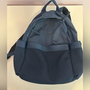 Navy blue Adidas backpack